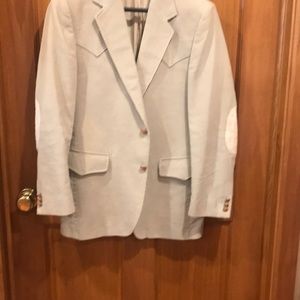 Men’s sports jacket.
